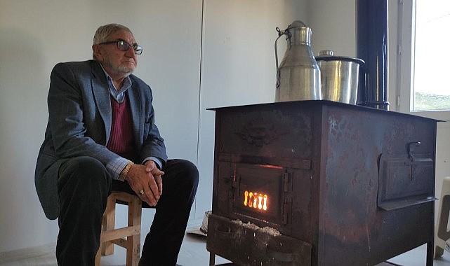 Bu köyde yaz kış soba yanıyor