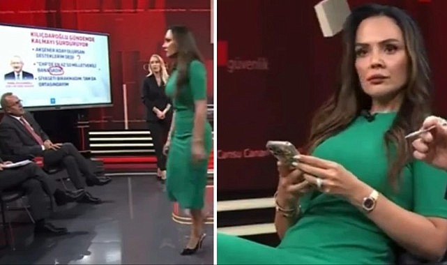 Canlı yayında sert tartışma! Gazeteci Buket Aydın programı terk etti