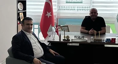 Çetinkaya'dan Yeşilay'a ziyaret