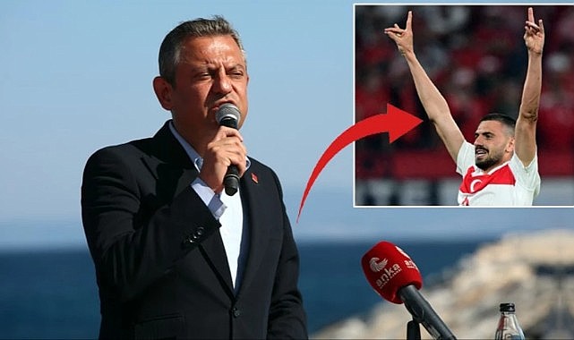 CHP lideri Özel'den Merih Demiral'ın bozkurt işareti yapmasına ilk yorum