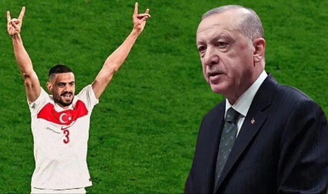 Cumhurbaşkanı Erdoğan'dan Merih Demiral açıklaması: Kimse Almanların formalarında kartal var diyor mu?