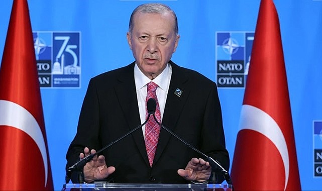 Cumhurbaşkanı Erdoğan: İsrail ile NATO nezdindeki işbirliklerini onaylamayacağız