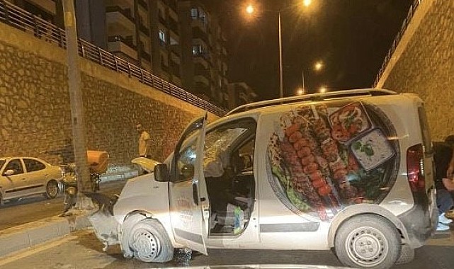 Elazığ'daki trafik kazası: 2 yaralı