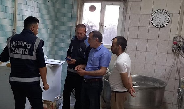 Göle Belediyesi fırınları denetledi