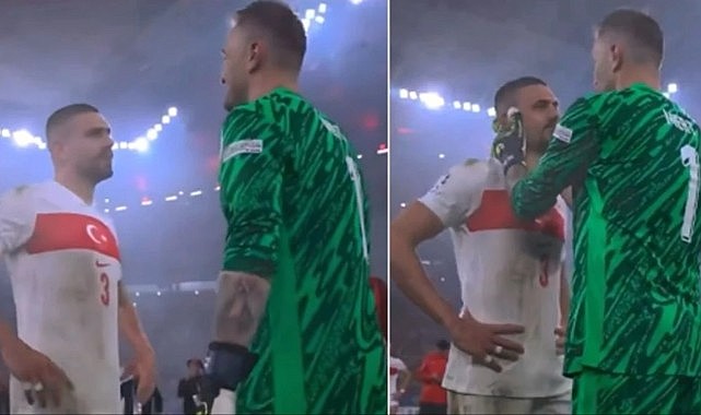 Herkes Merih Demiral ve Mert Günok arasındaki diyaloğu konuşuyor: Oğlum Merto, nasıl çıkardın?