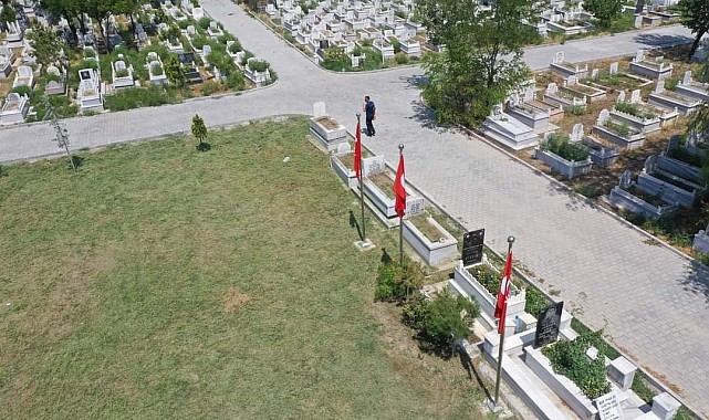 Iğdır'daki mezarlıklarda temizlik çalışması başlatıldı