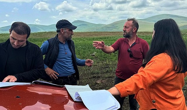 İl Tarım, yem bitkisi eken çiftçilerin arazi tespitlerini yaptı