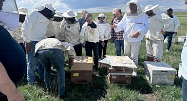 Kafkas Arısı Gen Merkezi'nden uygulamalı eğitim