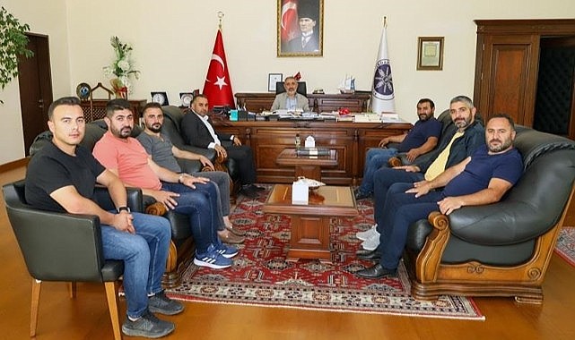 Kent Konseyi’nden Rektör Biber’e ziyaret