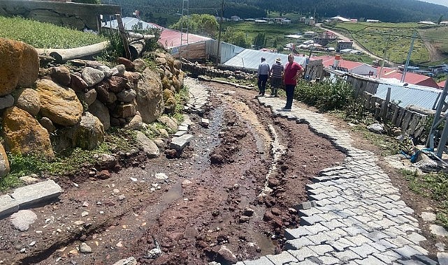 Kinzodamal’ı sel bastı!