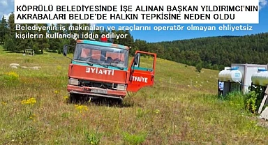 Köprülü Belediyesinde akraba krizi iddiaları ayyuka çıktı