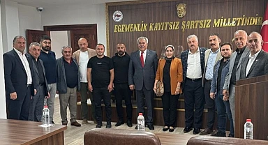 MHP İl Başkanı Mert, AK Partili İl Genel Meclis üyelerini ziyaret etti