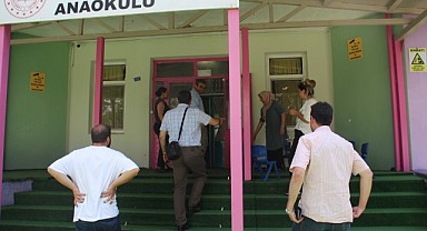 Müdür Uzantı, okulların bakım onarımını yerinde inceledi