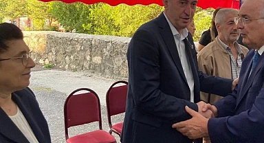 Öğüt, Dem Parti başkanı Bakırhan'a başsağlığı ziyaretinde bulundu