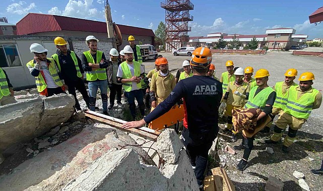Orman personeline AFAD'dan eğitim