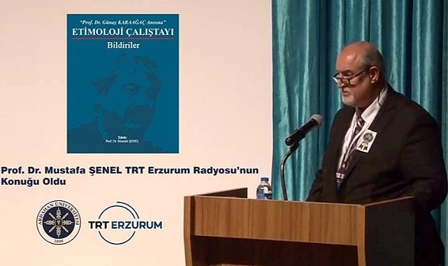 Prof. Dr. Şenel, TRT Erzurum Radyosu'na konuk oldu