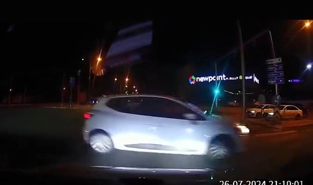 Sürücünün dikkati kazayı önledi