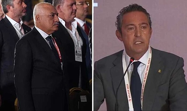TFF seçiminde olay! Ali Koç ile Mehmet Büyükekşi birbirine girdi