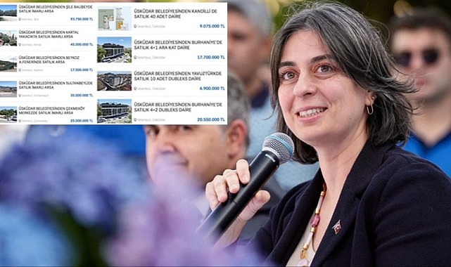 Üsküdar Belediyesi'nde neler oluyor? Milyonluk arsaları ve daireleri satışa çıkardılar