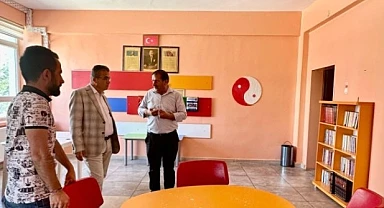 Uzantı, okullarda eğitim koşullarını inceledi