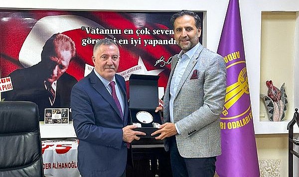 Vekil İncesu, Başkan Alihanoğlu'nu ziyaret etti