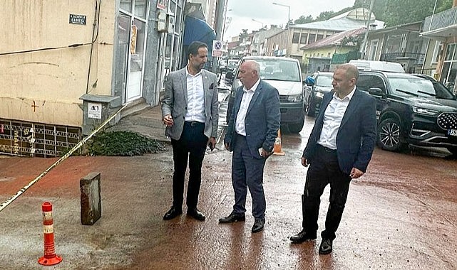 Vekil İncesu, Posof’ta Belediye çalışmalarını yerinde inceledi
