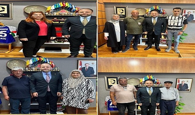 Vekil Koç, hemşerilerini Meclis'te ağırladı