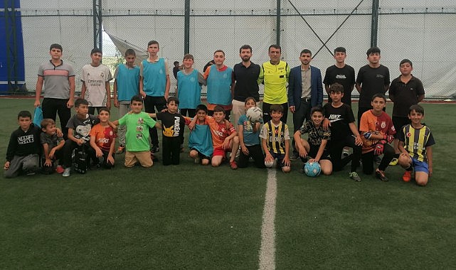 Yaz Kur'an Kursları turnuvası finali oynandı