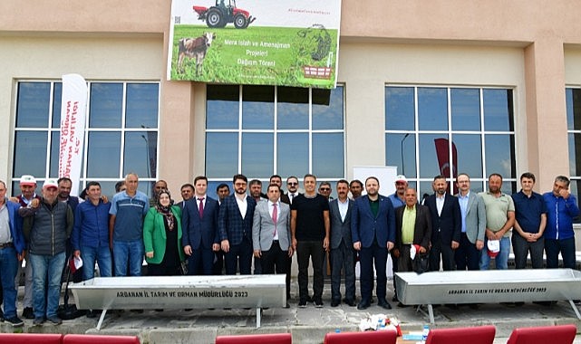 15 köye törenle su kürünü dağıtıldı