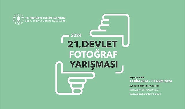 21. Devlet Fotoğraf Yarışması başvuruları 1 Ekim'de başlıyor