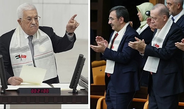 Abbas'ın tarihi konuşmasından yeni detaylar! Erdoğan, o ifadeyi duyar duymaz ayağa kalktı