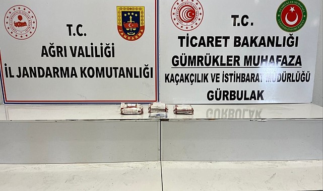 Ağrı'da 2,4 kilo metamfetamin ele geçirildi