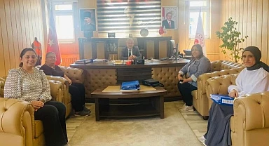 Aile ve Sosyal Hizmetler İl Müdürlüğü, Çevre ve Şehircilik İl Müdürlüğü’nü ziyaret etti