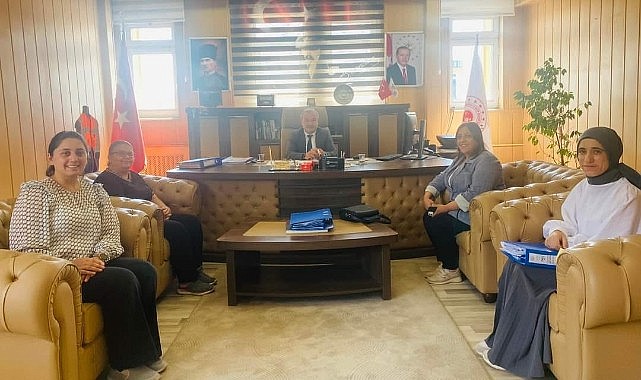 Aile ve Sosyal Hizmetler İl Müdürlüğü, Çevre ve Şehircilik İl Müdürlüğü’nü ziyaret etti