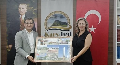 AKI-DER'den Kars Federasyonuna ziyaret