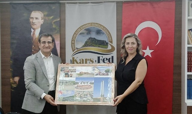 AKI-DER'den Kars Federasyonuna ziyaret