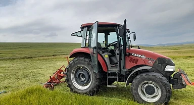 Ardahan'da hasat vakti, Çiftçiler ektiklerini topluyor