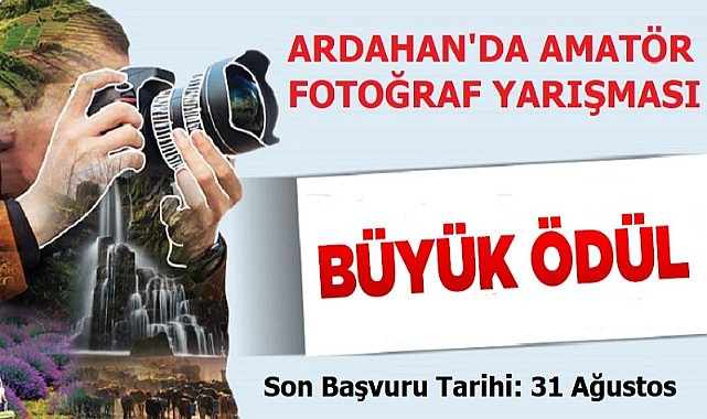 Ardahan’da tarım temalı “ödüllü amatör fotoğraf” yarışması