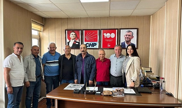 Avukat Işıl Nağme Evgin, "baba ocağım" dediği CHP teşkilatlarını ziyaret etti