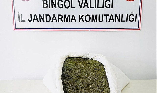 Bingöl'de 17 kilo esrar ele geçirildi