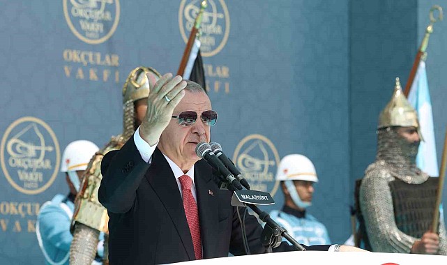 Cumhurbaşkanı Erdoğan: "Malazgirt, Türklerle birlikte tüm Müslümanların zaferidir"