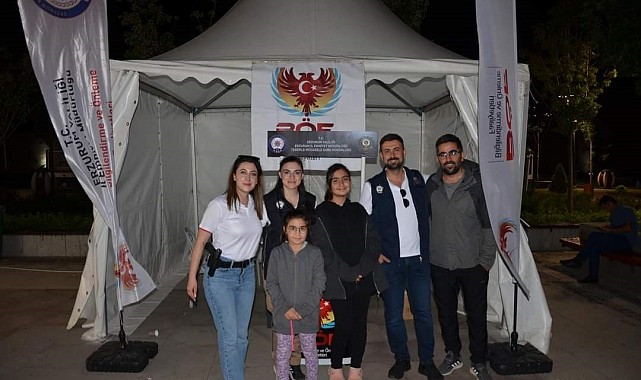 'El ele güvenli geleceğe' projesi kapsamında vatandaşlar bilgilendirildi