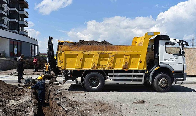 ESKİ'den 101 kilometre içme suyu ve 32 kilometre kanalizasyon hattı