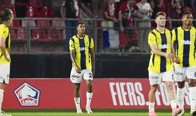 Fenerbahçe, deplasmanda Lille'e 2-1 mağlup oldu