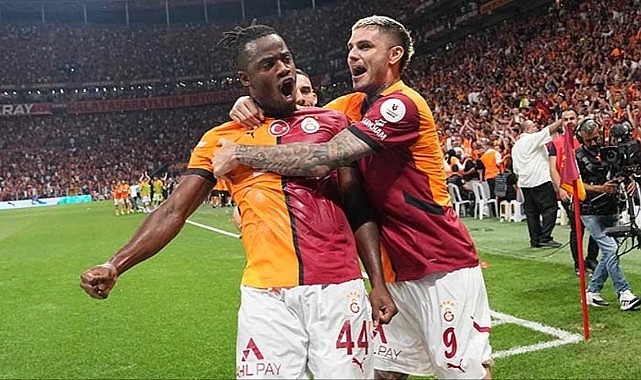 Galatasaray, sezonun açılış maçında Hatayspor'u 2-1 yendi