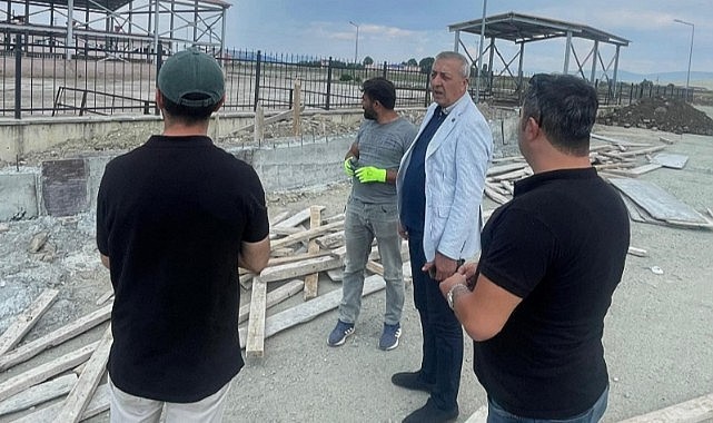 Göle Belediyesi hayvan pazarında modernizasyon çalışması başlattı