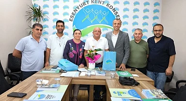 GÖLE-FED’ten, Esenyurt Kent Konseyi başkanı Dağ’a hayırlı olsun ziyareti