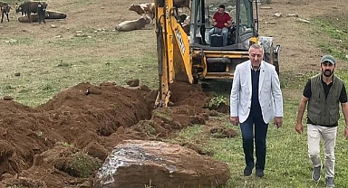 Göle’nin su çilesini bitirmek için ilk kazma vuruldu