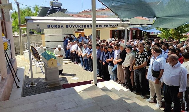 Güntay Hoş, Bursa'da toprağa verildi