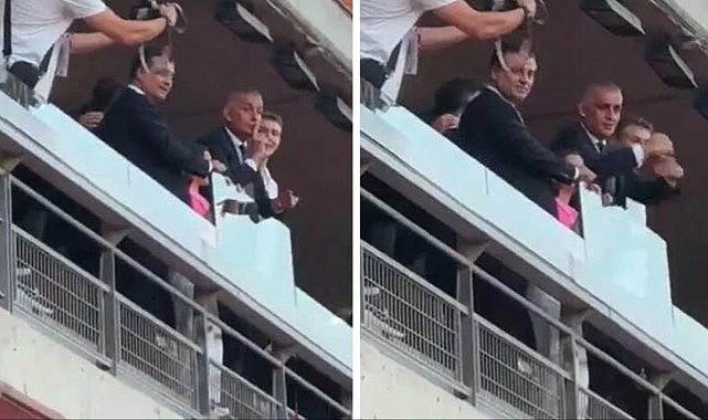 Herkes bu görüntüleri konuşuyor! TFF Başkanı İbrahim Hacıosmanoğlu'ndan Fenerbahçe'ye edilen küfürlere olay tepki